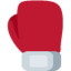 Boxing Glove emoji, Twitter / X design