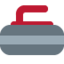 Curling Stone emoji, Twitter / X design