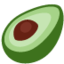 Avocado emoji, Twitter / X design