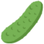 Cucumber emoji, Twitter / X design