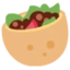 Stuffed Flatbread emoji on Discord