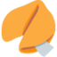 Fortune Cookie emoji, Twitter / X design