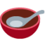 Download Bowl with Spoon emoji, Twitter / X style