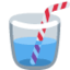 Download Cup with Straw emoji, Twitter / X style