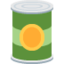Canned Food emoji, Twitter / X design