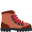 Hiking Boot emoji, Twitter / X design