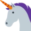 Unicorn emoji on Discord