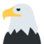Eagle emoji, Twitter / X design