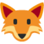 Fox emoji, Twitter / X design