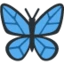 Butterfly emoji on Discord