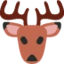 Deer emoji, Twitter / X design