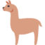 Download Llama emoji, Twitter / X style