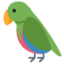 Download Parrot emoji, Twitter / X style