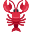 Lobster emoji, Twitter / X design
