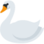 Download Swan emoji, Twitter / X style