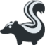 Skunk emoji, Twitter / X design