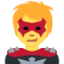 Supervillain emoji, Twitter / X design