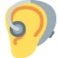Ear with Hearing Aid emoji on Discord