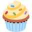 Cupcake emoji, Twitter / X design