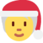 Download Mx Claus emoji, Twitter / X style