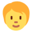 Download Person emoji, Twitter / X style