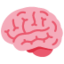 Brain emoji, Twitter / X design