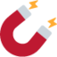 Magnet emoji, Twitter / X design