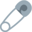 Download Safety Pin emoji, Twitter / X style