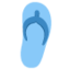 Thong Sandal emoji, Twitter / X design