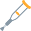 Crutch emoji, Twitter / X design