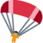 Parachute emoji on Discord