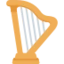 Harp emoji on Discord