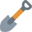 Shovel emoji, Twitter / X design