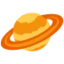 Ringed Planet emoji on Discord