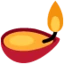Diya Lamp emoji, Twitter / X design