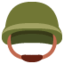 Military Helmet emoji, Twitter / X design