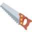 Carpentry Saw emoji, Twitter / X design