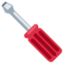 Screwdriver emoji, Twitter / X design