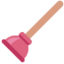 Plunger emoji, Twitter / X design