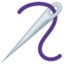 Sewing Needle emoji on Discord