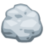 Rock emoji, Twitter / X design