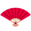 Folding Hand Fan emoji, Twitter / X design