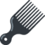 Hair Pick emoji, Twitter / X design
