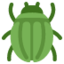 Beetle emoji, Twitter / X design