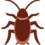 Cockroach emoji, Twitter / X design