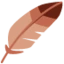 Feather emoji, Twitter / X design