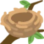 Empty Nest emoji, Twitter / X design