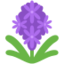 Hyacinth emoji, Twitter / X design