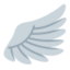 Wing emoji, Twitter / X design