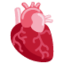 Anatomical Heart emoji, Twitter / X design
